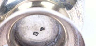 Lot de pièces et montures en argent, comprenant...