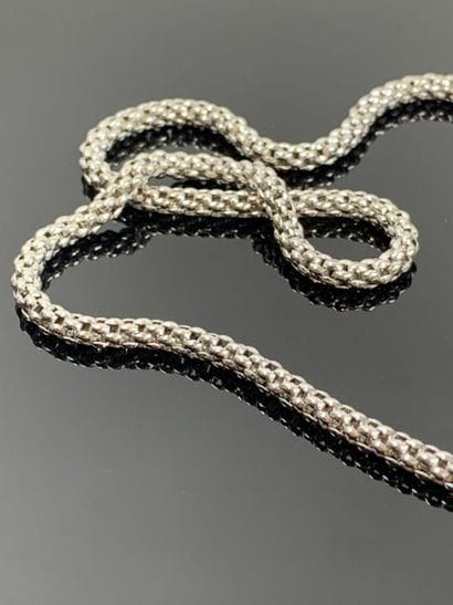 FOPE, Italie.

Chaine en or blanc, maille...