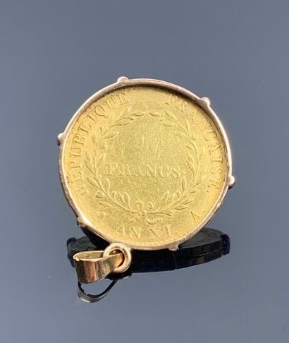 Pièce de 40 francs or, Napoléon Bonaparte...