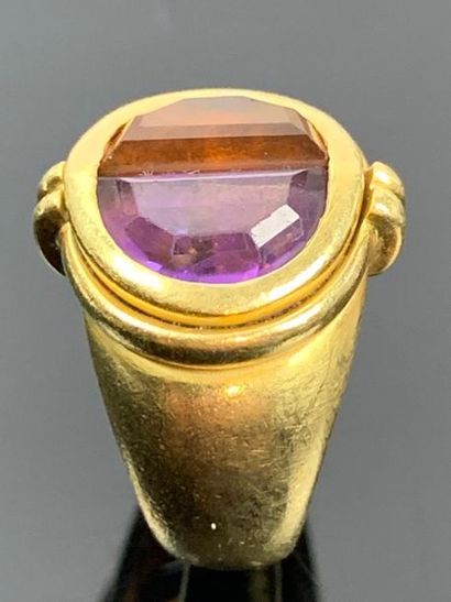 André COL.

Bague chevalière en or jaune...