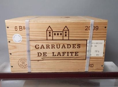 6 bottles CARRUADES DE LAFITE 2nd wine CHÂTEAU...