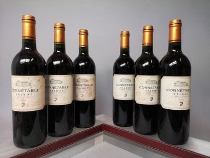 6 bottles Le CONNÉTABLE DE CHÂTEAU TALBOT...