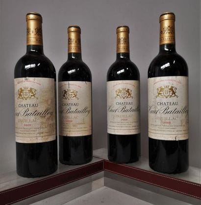 4 bottles CHÂTEAU HAUT BATAILLEY - 5é Gcc...