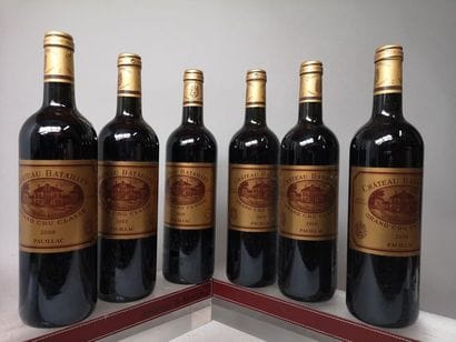 6 bottles CHÂTEAU BATAILLEY - 5é Gcc Pauillac...