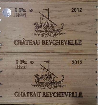 12 bottles CHATEAU BEYCHEVELLE - 4é Gcc St....