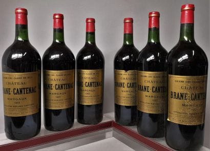 6 magnums CHÂTEAU BRANE CANTENAC - 2é Gcc...