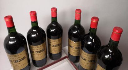 6 magnums CHÂTEAU BRANE CANTENAC - 2é Gcc...
