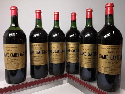 6 magnums CHÂTEAU BRANE CANTENAC - 2é Gcc...