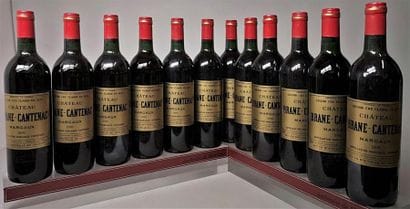 12 bottles CHÂTEAU BRANE CANTENAC - 2é Gcc...