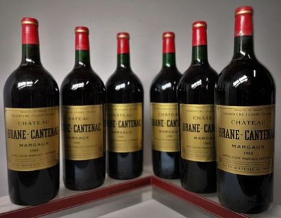 6 magnums CHÂTEAU BRANE CANTENAC - 2é Gcc...