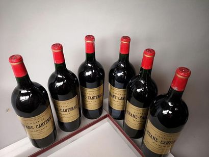 6 magnums CHÂTEAU BRANE CANTENAC - 2é Gcc...