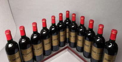 12 bottles CHÂTEAU BRANE CANTENAC - 2é Gcc...