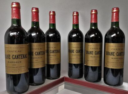 6 bottles CHÂTEAU BRANE CANTENAC - 2é Gcc...