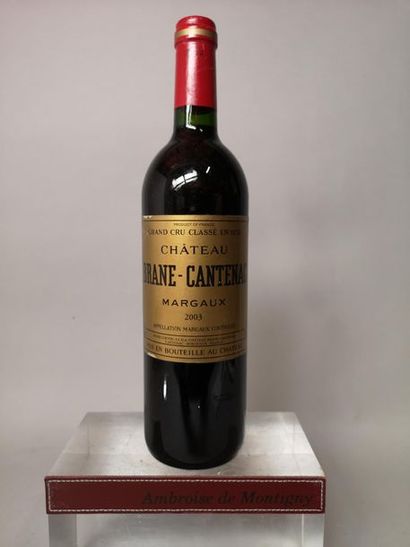 1 bottle CHÂTEAU BRANE CANTENAC - 2é Gcc...