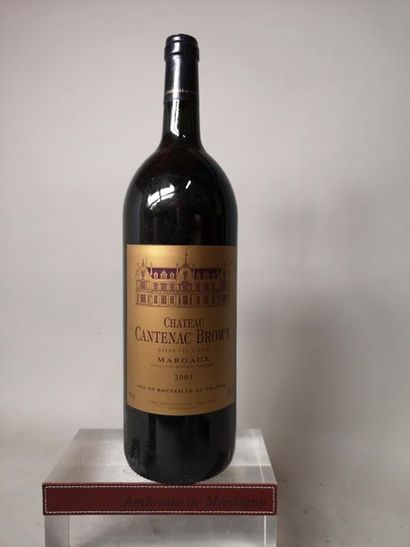 1 magnum CHÂTEAU CANTENAC BROWN - 2nd Gcc...