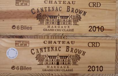 12 bottles CHÂTEAU CANTENAC BROWN - 2é Gcc...