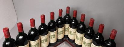 12 bottles CHÂTEAU CARBONNIEUX - GC Pessac...