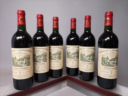 6 bottles CHATEAU CARBONNIEUX - Gc Pessac...
