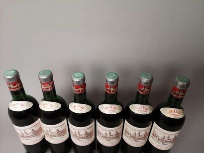 6 bottles CHÂTEAU COS D'ESTOURNEL - 2é Gcc...