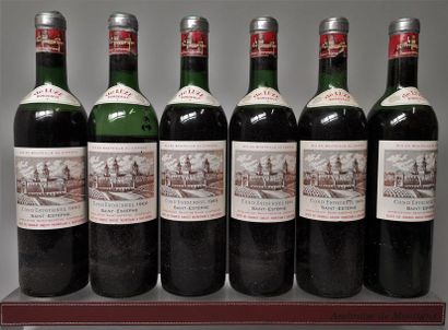 6 bottles CHÂTEAU COS D'ESTOURNEL - 2é Gcc...