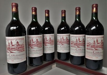 6 magnums CHÂTEAU COS D'ESTOURNEL - 2é Gcc...