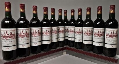 12 bottles CHÂTEAU COS D'ESTOURNEL - 2é Gcc...