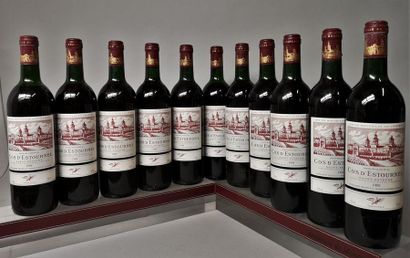 11 bottles CHÂTEAU COS D'ESTOURNEL - 2é Gcc...