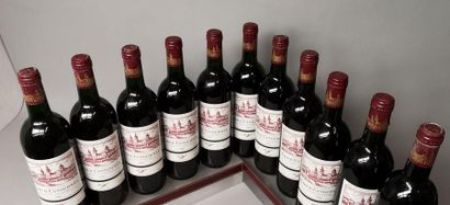 11 bottles CHÂTEAU COS D'ESTOURNEL - 2é Gcc...