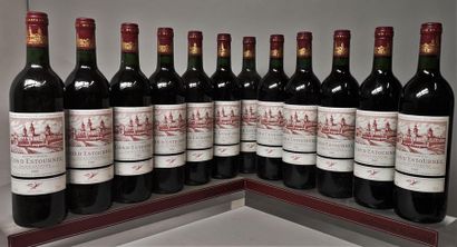 12 bottles CHÂTEAU COS D'ESTOURNEL - 2é Gcc...