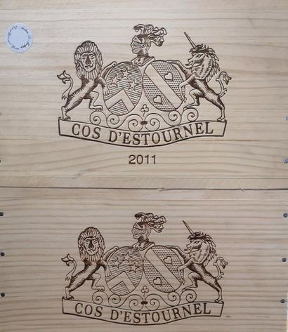 12 bottles CHÂTEAU COS D'ESTOURNEL - 2é Gcc...