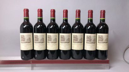 7 bottles CHÂTEAU DUHART MILON - 4é Gcc Pauillac...