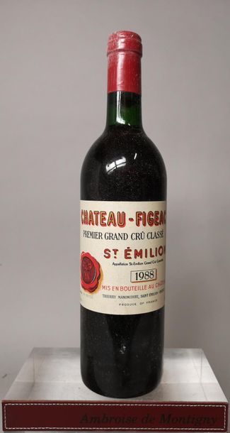 1 bottle CHÂTEAU FIGEAC - 1er Gcc St. Emilion...