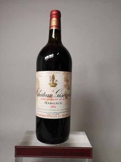 1 magnum CHÂTEAU GISCOURS- 3é Gcc Margaux...