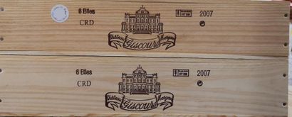 12 bottles CHATEAU GISCOURS - 3é Gcc Margaux...