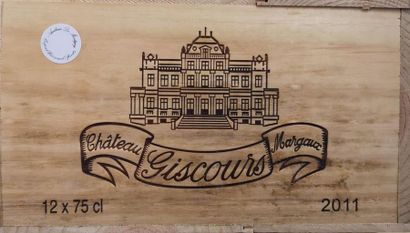 12 bottles CHATEAU GISCOURS - 3é Gcc Margaux...