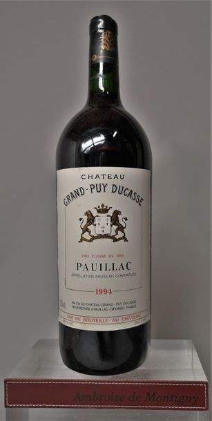1 magnum CHÂTEAU GRAND PUY DUCASSE - 5é Gcc...