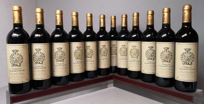 12 bottles CHÂTEAU GRUAUD LAROSE - 2é Gcc...