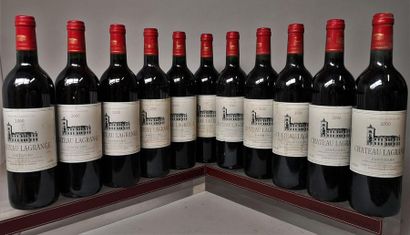 11 bottles CHÂTEAU LAGRANGE - 3é Gcc St....