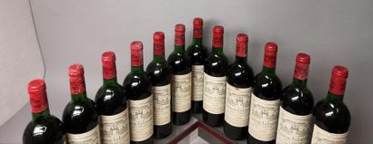 12 bottles CHÂTEAU LA LAGUNE - 3é Gcc Médoc...