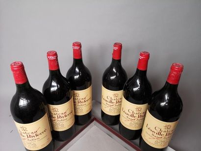 6 magnums CHÂTEAU LÉOVILLE POYFERRÉ - 2é...