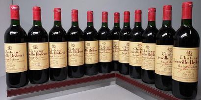 12 bottles CHÂTEAU LÉOVILLE POYFERRÉ - 2é...