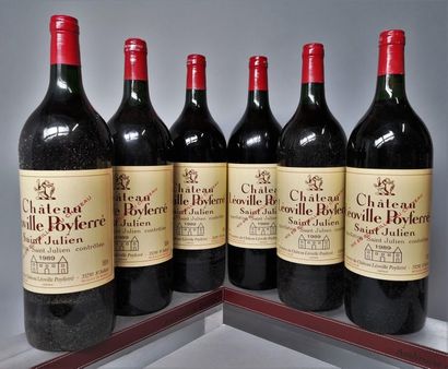 6 magnums CHÂTEAU LÉOVILLE POYFERRÉ - 2é...