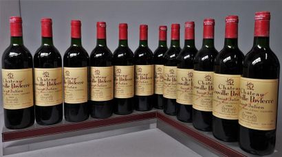 12 bottles CHÂTEAU LÉOVILLE POYFERRÉ - 2é...