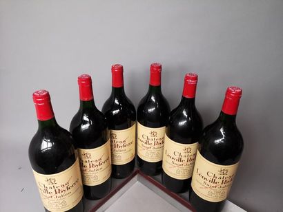 6 magnums CHÂTEAU LÉOVILLE POYFERRÉ - 2é...