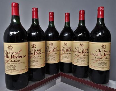 6 magnums CHÂTEAU LÉOVILLE POYFERRÉ - 2é...