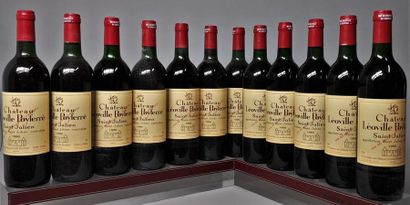 12 bottles CHÂTEAU LÉOVILLE POYFERRÉ - 2é...