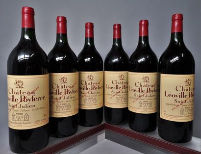 6 magnums CHÂTEAU LÉOVILLE POYFERRÉ - 2é...