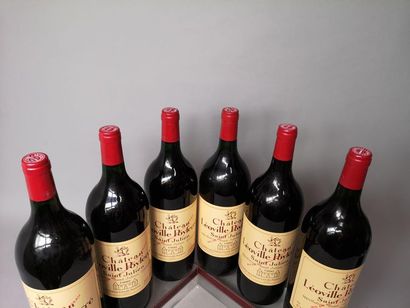 6 magnums CHÂTEAU LÉOVILLE POYFERRÉ - 2é...