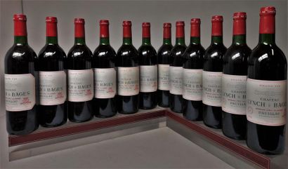 12 bottles CHÂTEAU LYNCH BAGES - 5é Gcc Pauillac...