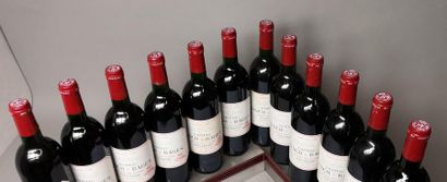 12 bottles CHÂTEAU LYNCH BAGES - 5é Gcc Pauillac...